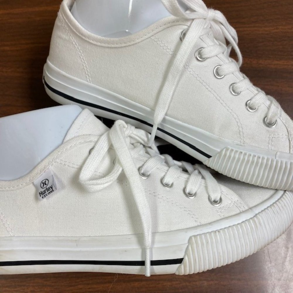 Hurley Carrie Canvas Sneakers Low Top Lace Up, size 6 - Picture 7 of 13